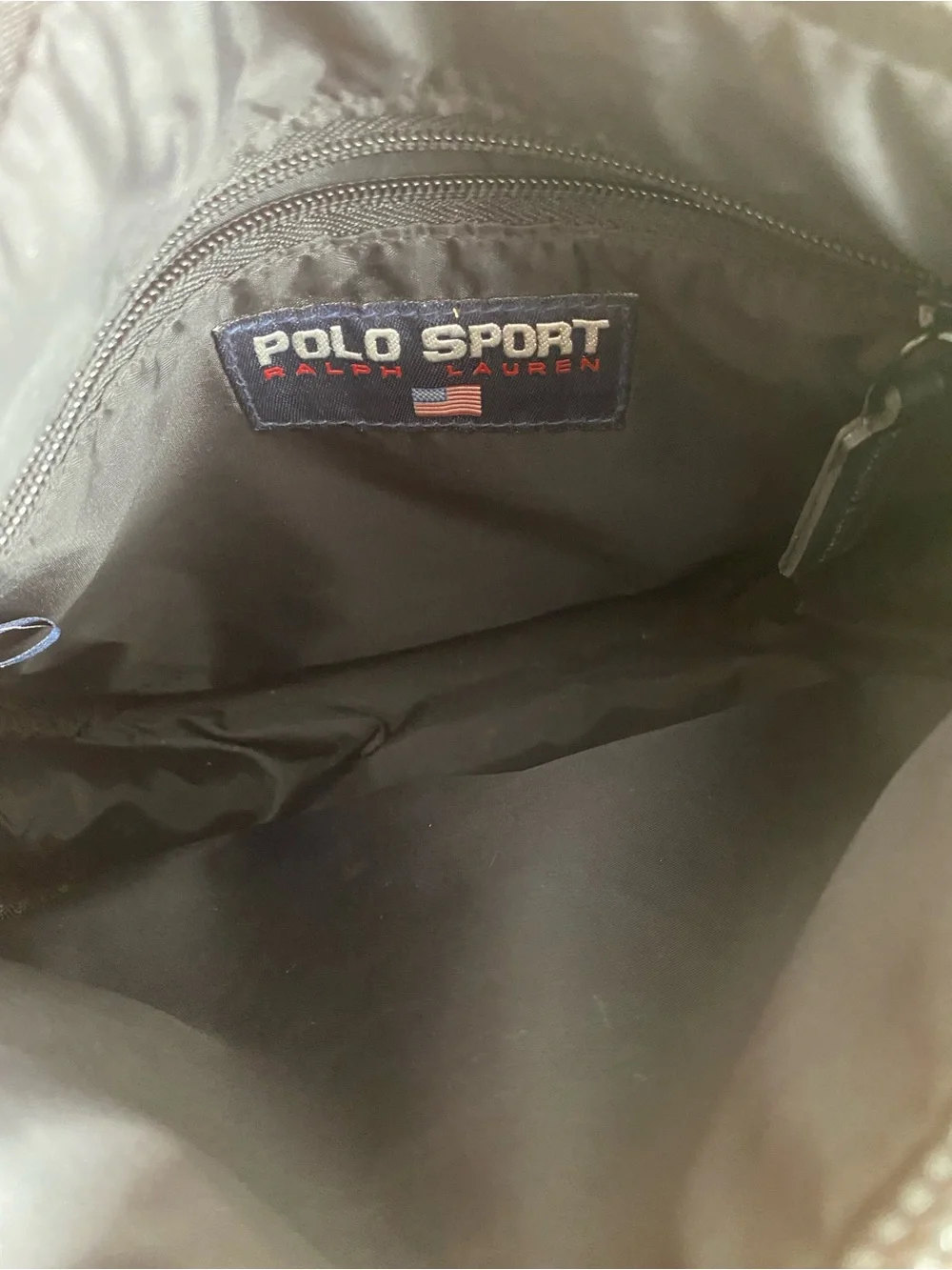 Polo by Ralph Lauren Olive & Black Polo Sport Crossbody Messenger
